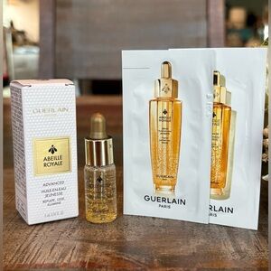 NEW Guerlain ABEILLE ROYALE Advanced YOUTH WATERY OIL Serum + **BONUS** Samples!